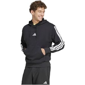 adidas Essentials 3 Stripes French Terry Hoodie Black / White 2XL Men adidas Essentials 3 Stripes French Terry Hoodie Black / White 2XL Men