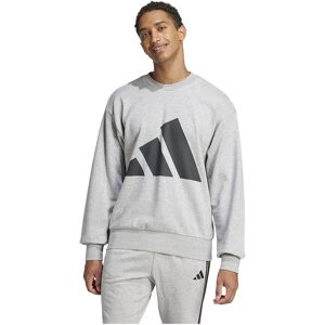 adidas Essentials Big Logo French Terry Sweatshirt Medium Grey Heather / Black XL Men adidas Essentials Big Logo French Terry Sweatshirt Medium Grey Heather / Black XL Men