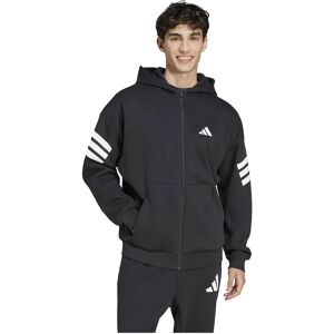 adidas Future Icons 3 Stripes Full Zip Sweatshirt Black L Men adidas Future Icons 3 Stripes Full Zip Sweatshirt Black L Men