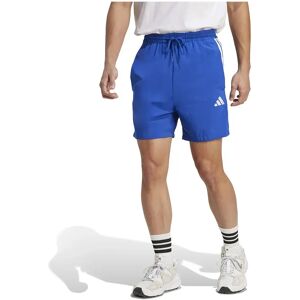 adidas Essentials 3 Stripes Chelsea Shorts Team Royal Blue / White S Men adidas Essentials 3 Stripes Chelsea Shorts Team Royal Blue / White S Men