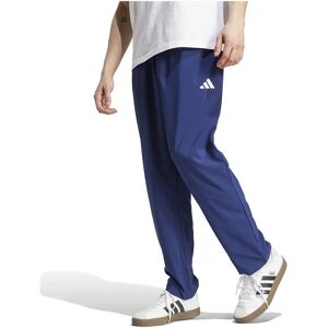 adidas Essentials Small Logo Open Hem Stanford Sweat Pants Dark Blue / White 2XL Men adidas Essentials Small Logo Open Hem Stanford Sweat Pants Dark Blue / White 2XL Men