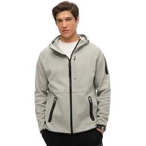 Superdry Tech Logo Full Zip Sweatshirt Slate Iron 2XL Men Superdry Tech Logo Full Zip Sweatshirt Slate Iron 2XL Men