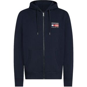 Tommy Hilfiger Americana Full Zip Sweatshirt Desert Sky L Men Tommy Hilfiger Americana Full Zip Sweatshirt Desert Sky L Men