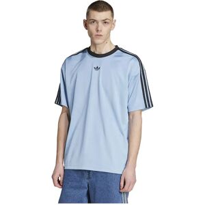 adidas Originals Adicolor Jacquard Jersey Short Sleeve T-shirt Ash Blue / Black S Men adidas Originals Adicolor Jacquard Jersey Short Sleeve T-shirt Ash Blue / Black S Men