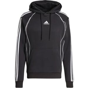 adidas Originals Adicolor Teamgeist Cut Line Hoodie Black / White S Men adidas Originals Adicolor Teamgeist Cut Line Hoodie Black / White S Men