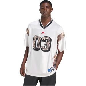 adidas Originals Camo Football Jersey Short Sleeve T-shirt Core White S Men adidas Originals Camo Football Jersey Short Sleeve T-shirt Core White S Men