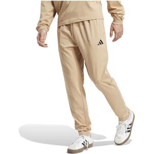 adidas Essentials Small Logo Single Jersey Joggers Warm Sandstone / Black 2XL Men adidas Essentials Small Logo Single Jersey Joggers Warm Sandstone / Black 2XL Men
