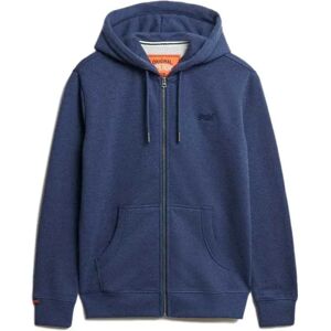 Superdry Essentials Logo Full Zip Sweatshirt Heritage Navy Marl 2XL Men Superdry Essentials Logo Full Zip Sweatshirt Heritage Navy Marl 2XL Men