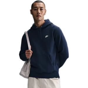 Nike Club Fn3859 Hoodie Obsidian / Obsidian / White M Men Nike Club Fn3859 Hoodie Obsidian / Obsidian / White M Men