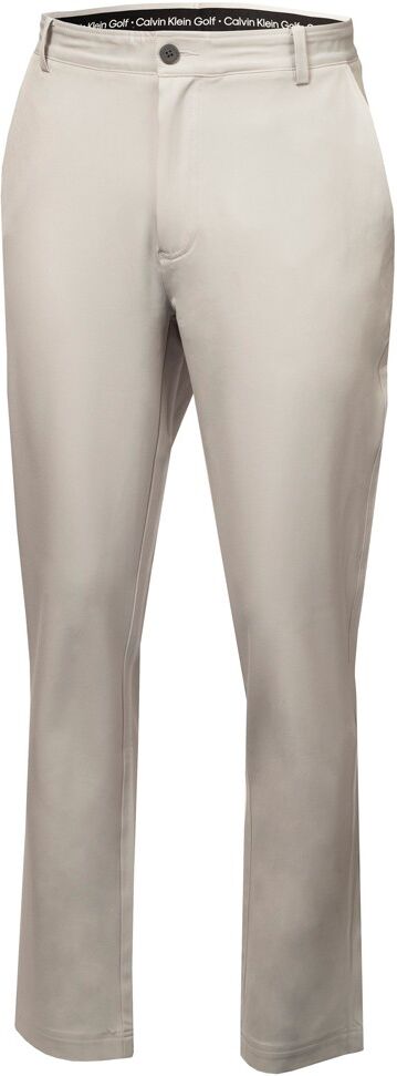 Calvin Klein Golf Bullet Regular Fit Stretch Pants Pale Silver 36 Men