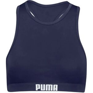 Puma Racerback Bikini Top Navy L Women Puma Racerback Bikini Top Navy L Women