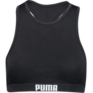 Puma Racerback Bikini Top Black S Women Puma Racerback Bikini Top Black S Women