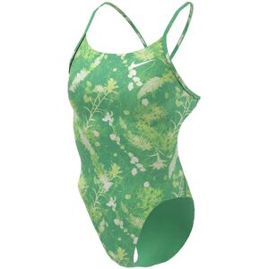 Nike Swim Cut Out Swimsuit Lime Glow 30 Women Nike Swim Cut Out Swimsuit Lime Glow 30 Women