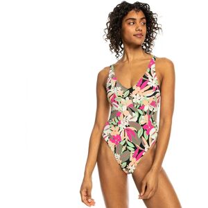 Roxy Erjx103617 Beach Classics Swimsuit Anthracite Palm Song S XL Women Roxy Erjx103617 Beach Classics Swimsuit Anthracite Palm Song S XL Women