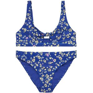 Roxy Shadow Floral Bralette Bikini Dazzling Blue Coastline Ditsy 12 Years Girls Roxy Shadow Floral Bralette Bikini Dazzling Blue Coastline Ditsy 12 Years Girls