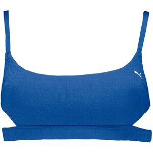 Puma Jacquard Peekaboo Bikini Top Vivid Blue M Women Puma Jacquard Peekaboo Bikini Top Vivid Blue M Women