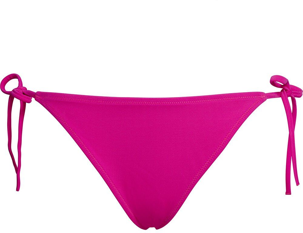 Calvin Klein Underwear Kw0kw00965 Tie Side Cheeky Bikini Bottom Pink Glo S Women