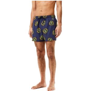 Lacoste Mh7272 Swimming Shorts Blue Navy / Gold L Men
