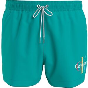 Calvin Klein Km0km01007 Swimming Shorts Pool Green M Men