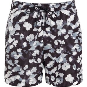 Calvin Klein Medium Drawstring-print Swimming Brief Ck Layered Floral Black Aop L Men