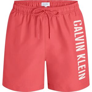Calvin Klein Jeans Medium Drawstring Swimming Shorts Dazzling Coral L Men Calvin Klein Jeans Medium Drawstring Swimming Shorts Dazzling Coral L Men