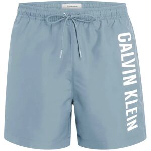 Calvin Klein Intense Power Medium Drawstring Swimming Shorts Skim Blue L Men Calvin Klein Intense Power Medium Drawstring Swimming Shorts Skim Blue L Men