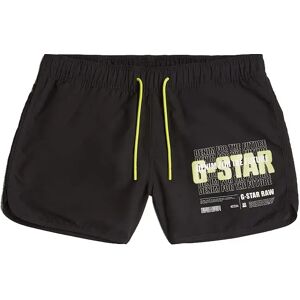 G-star Carnic Graphic Swimming Shorts Dark Black L Men G-star Carnic Graphic Swimming Shorts Dark Black L Men
