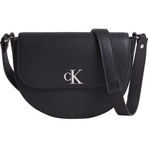 Calvin Klein Jeans Minimal Monogram Saddle Crossbody Black One Size male