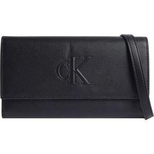 Calvin Klein Jeans Sculpted Long Fold Strap Deboss Bag Black One Size unisex Calvin Klein Jeans Sculpted Long Fold Strap Deboss Bag Black One Size unisex