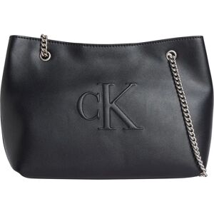 Calvin Klein Jeans Sculpted Chain Shoulder Bag Na Black One Size unisex Calvin Klein Jeans Sculpted Chain Shoulder Bag Na Black One Size unisex