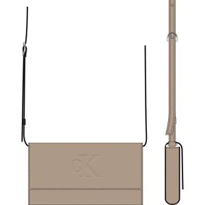 Calvin Klein Jeans Sculpted Long Fold Strap Shoulder Bag Crockery One Size unisex Calvin Klein Jeans Sculpted Long Fold Strap Shoulder Bag Crockery One Size unisex