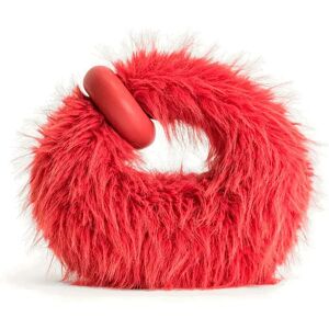 Jw Pei Abacus Faux Fur Handbag Light Magenta One Size unisex Jw Pei Abacus Faux Fur Handbag Light Magenta One Size unisex