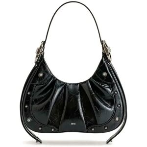 Jw Pei Gabbi Ruched Crushed Handbag Black One Size unisex Jw Pei Gabbi Ruched Crushed Handbag Black One Size unisex