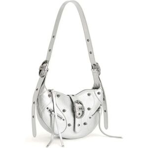 Jw Pei Tessa Metallic Shoulder Bag Silver One Size unisex Jw Pei Tessa Metallic Shoulder Bag Silver One Size unisex