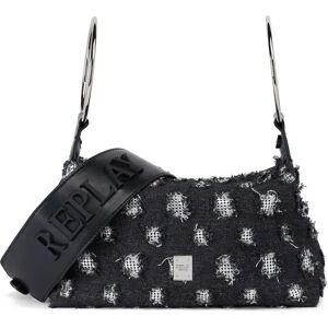 Replay Fw3004.008.a2023a Bag Washed Black One Size unisex Replay Fw3004.008.a2023a Bag Washed Black One Size unisex