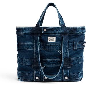 Replay Fw3700.003.a0900p Shopper Bag Blu Denim One Size unisex Replay Fw3700.003.a0900p Shopper Bag Blu Denim One Size unisex