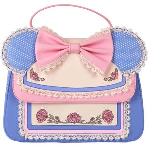 Loungefly Disney By Minnie Floral And Lace Ears Crossbody Multicolor One Size male Loungefly Disney By Minnie Floral And Lace Ears Crossbody Multicolor One Size male