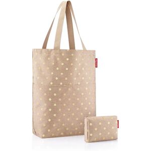 Reisenthel Cityshopper 2 Set Num 1 0,5l Shopper Bag Metallic Dots Coffee One Size unisex Reisenthel Cityshopper 2 Set Num 1 0,5l Shopper Bag Metallic Dots Coffee One Size unisex