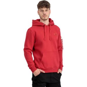 Alpha Industries Back Print Hoodie Speed Red XL Men Alpha Industries Back Print Hoodie Speed Red XL Men