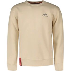 Alpha Industries Basic Small Logo Sweatshirt Jet Stream White L Men Alpha Industries Basic Small Logo Sweatshirt Jet Stream White L Men