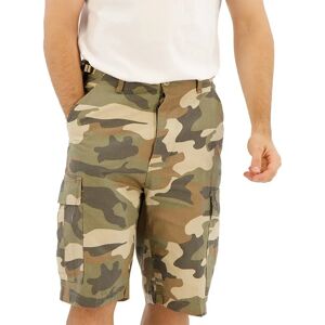 Brandit Bdu Ripstop Shorts Light Woodland XL Men Brandit Bdu Ripstop Shorts Light Woodland XL Men