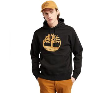 Timberland Core Tree Logo Brushback Hoodie Black / Wheat Boot 2XL Men Timberland Core Tree Logo Brushback Hoodie Black / Wheat Boot 2XL Men