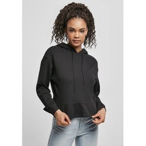 Urban Classics Ladies Organic Volants Hoodie Black S Men Urban Classics Ladies Organic Volants Hoodie Black S Men