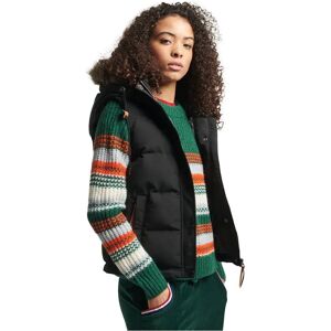 Superdry Vintage Everest Faux Fur Vest Black M Women Superdry Vintage Everest Faux Fur Vest Black M Women