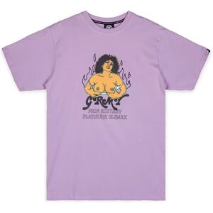 Grimey Westbound Short Sleeve T-shirt Lavender XS Men,Women Grimey Westbound Short Sleeve T-shirt Lavender XS Men,Women