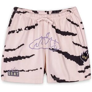 Grimey Cloven Tongues All Over Print Sweat Shorts Cream M Men,Women Grimey Cloven Tongues All Over Print Sweat Shorts Cream M Men,Women