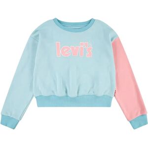 Levi´s ® Kids Meet&greet Color Block Sweatshirt Blue 16 Years Girls Levi´s ® Kids Meet&greet Color Block Sweatshirt Blue 16 Years Girls