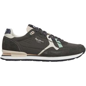 Pepe Jeans Brit Road Trainers Graphite Grey UK 6 Men Pepe Jeans Brit Road Trainers Graphite Grey UK 6 Men
