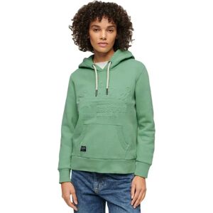 Superdry Embossed Vintage Logo Graphic Hoodie Creme De Menthe Green 2XS Women Superdry Embossed Vintage Logo Graphic Hoodie Creme De Menthe Green 2XS Women
