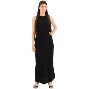 Superdry Satin Racer Sleeveless Long Dress Black 2XS Women Superdry Satin Racer Sleeveless Long Dress Black 2XS Women